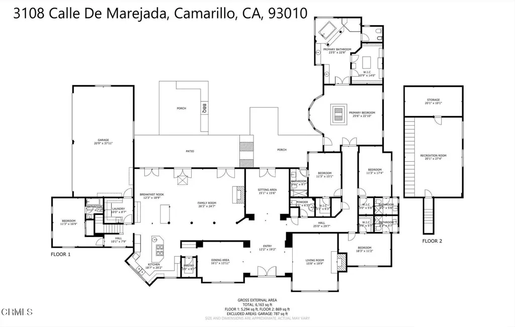 Camarillo, California 93010, United States, 5 Bedrooms Bedrooms, ,6 BathroomsBathrooms,Residential,Active,107952