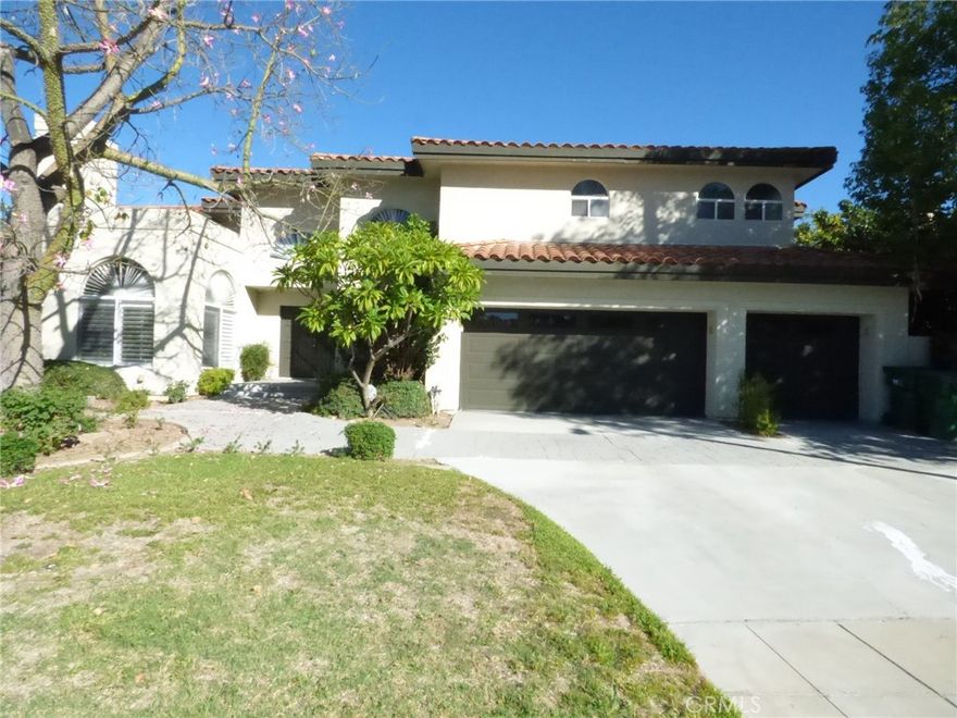 Elegant 2-story single-family home for lease in a quiet Arcadia cul-de-sac. Built in 1989 with approx. 4,067 sq.ft. of living space on a 9,622 sq.ft. lot. Features 5 spacious bedrooms including one ensuite on the main floor and a luxurious master suite upstairs. Inviting living room with fireplace, formal dining room, large gourmet kitchen with center island and ample cabinetry, open family room with second fireplace, individual laundry room, and attached 3-car garage. Wood shutters throughout for a modern touch. Private backyard with sparkling swimming pool. Located in the award-winning Arcadia Unified School District. Excellent location close to Santa Anita Mall, Santa Anita Race Track, Arcadia Library, Santa Anita Park, dining, shopping, and more.