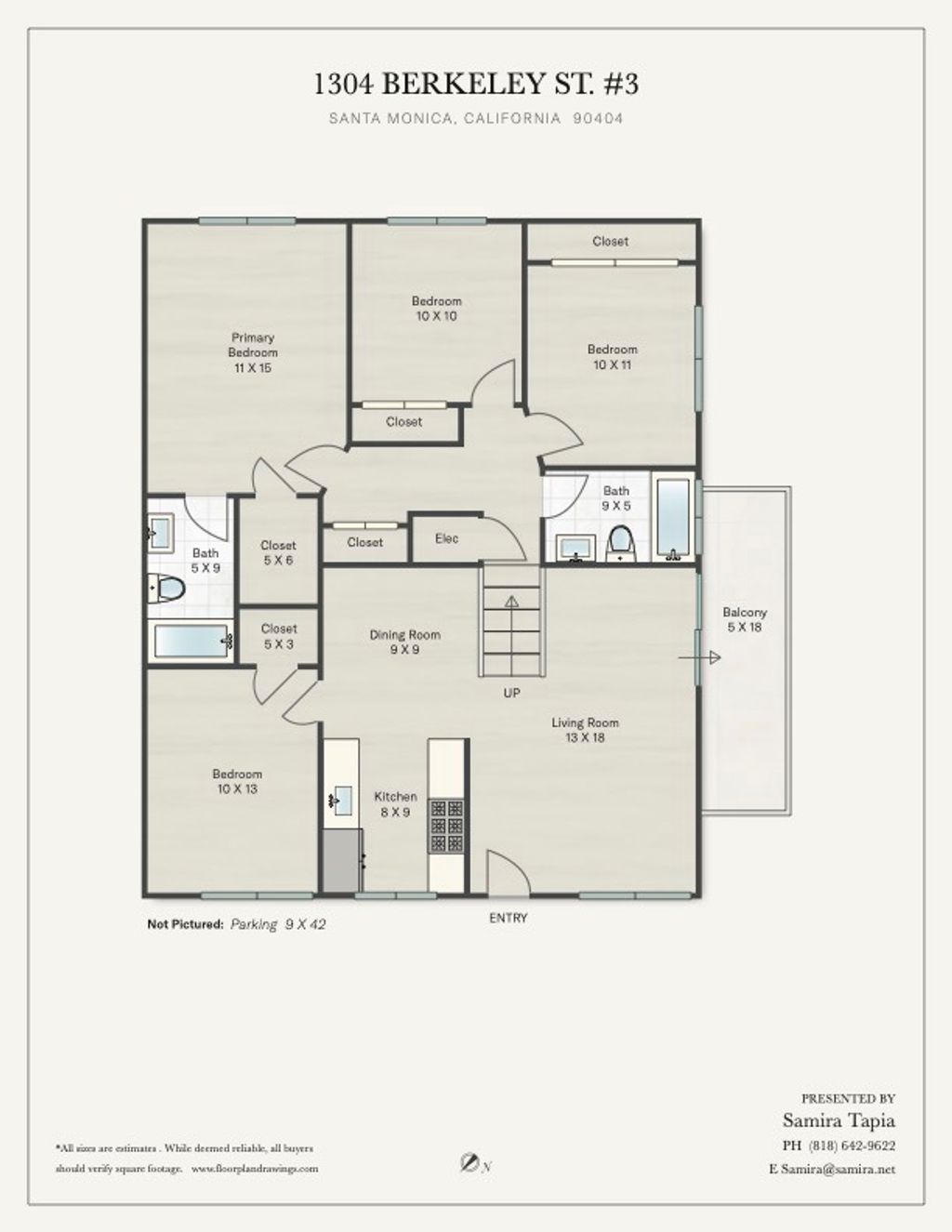Photo of 1304 Berkeley Street #3, Santa Monica, CA 90404 (MLS # 26823485)
