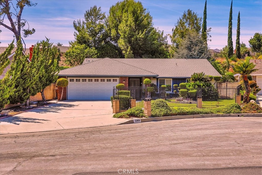 Welcome to this fabulous single-story home located on an impressive 11,400 square foot lot at the end of a Cul-de-sac! Upon entering this lovely 3 bedroom, 2 bathroom home you'll find an open, airy floor plan. The remodeled kitchen featuring granite countertops, custom cabinets and new stainless steel appliances opens into the dining area and spacious living room. The living room has a vaulted ceiling with a skylight as well as a fireplace with gas starter. Additional features include extensive vinyl plank flooring, new custom interior paint, recessed lighting, mirrored closet doors, ceiling fans with remotes and more!! Outside the home offers wonderful curb appeal with professional landscaping and wrought iron fencing. The backyard is very private with a gazebo covering the patio area and there is plenty of room for the kids or pets to roam and play. This home is in the top-rated Fullerton Joint Union High School District and close to local dining, shopping and entertainment. Don't miss out on this incredible home...come see it right away!!! Open house Sunday, July 20th from 1:00 to 4:00!