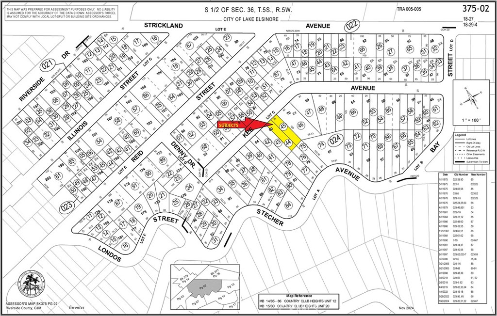 Another Great Opportunity to invest in Land within Lake Elsinore. This Price includes 2 parcels.