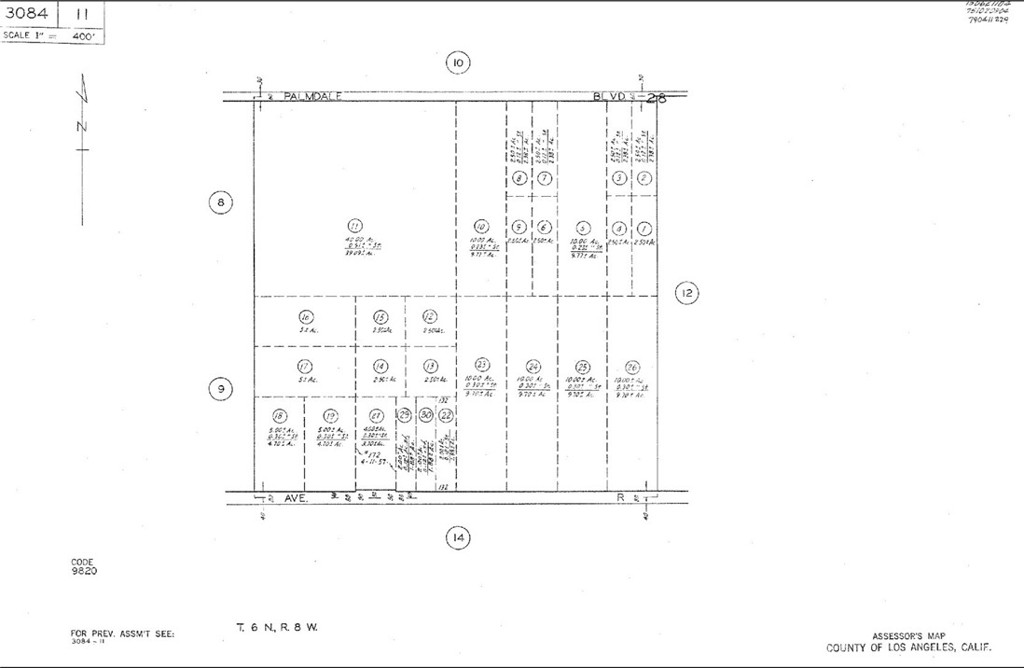 0 COR PALMDALE PVD 220 E