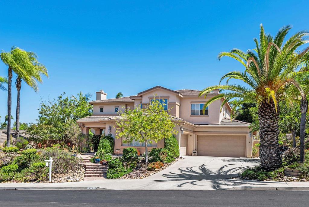 Situated in the highly desirable neighborhood of Rolling Hills Estates, this home is just waiting for the perfect buyer to make it their own. Enjoy relaxing in the family room or living room, both featuring a cozy fireplace and plenty of windows to bring in natural light. Spend evenings in your large kitchen, or take the evening outside to relax under your covered patio. Head upstairs to the primary bedroom, which has plenty of space with the bonus area and private balcony overlooking the yard. Venture outside to the backyard which features a sparkling pool, rock waterslide and gorgeous landscaping to make you feel like you are in your own private oasis. Not only is this home an absolute gem at a great price point, it also resides in the highly sought after Poway School district and is close to multiple freeways, shops and restaurants.