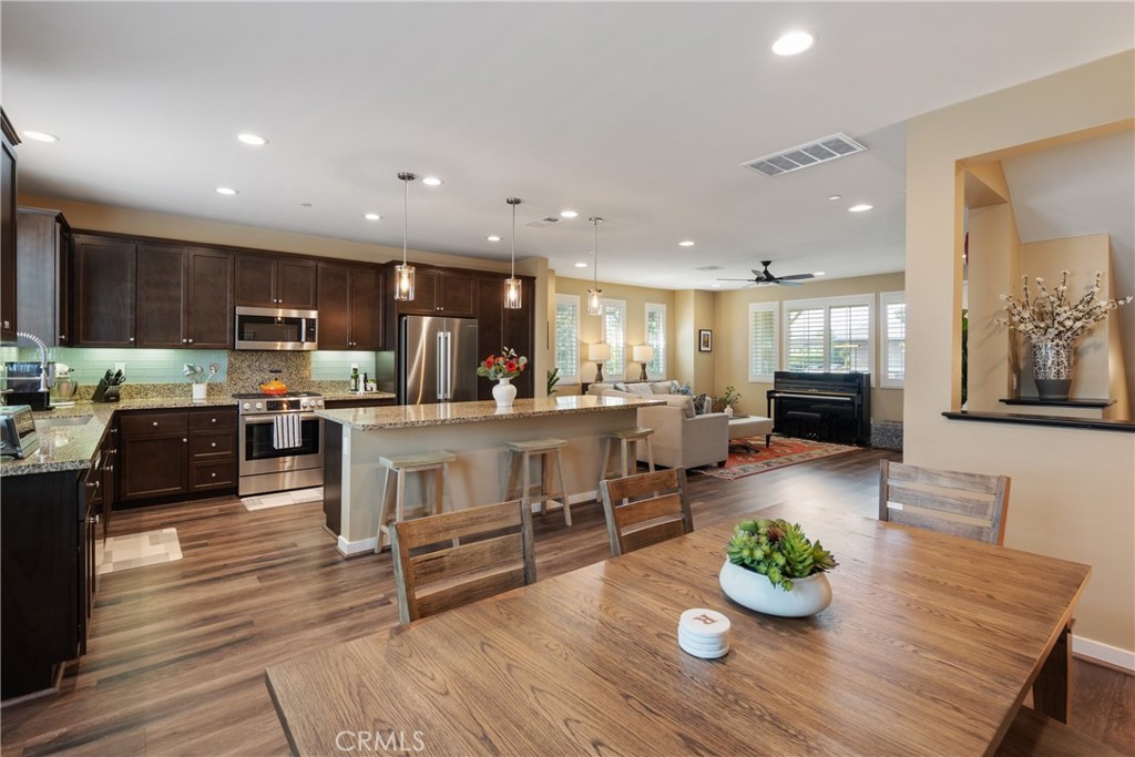 Welcome to your dream retreat in the heart of the highly sought-after Bonita Village community! This stunning 4-bedroom, 3.5-bath townhome offers an exquisite blend of modern upgrades and chic design, ensuring a lifestyle of both comfort and luxury.
Located just a stone's throw away from the vibrant Claremont Village, this home greets you with a first-floor bedroom suite, perfect for guests or a private office space. As you ascend to the main floor, you'll be captivated by the open-concept layout that seamlessly connects the living, dining, and kitchen areas. The large balcony extends your living space outdoors, offering breathtaking mountain views that make it an ideal spot for morning coffee or evening relaxation.
The heart of the home, the kitchen, boasts an upgraded backsplash and exquisite light fixtures, complemented by stylish vinyl laminate flooring throughout. Every corner of this residence is tastefully designed to cater to those who appreciate elegance and functionality.
On the third floor, the primary suite becomes your personal sanctuary, featuring ample space and a serene ambiance. Two additional bedrooms and a guest bathroom on this level ensure ample accommodation for family and visitors alike.
Nestled in a community known for its charm and convenience, this townhome is more than just a place to live—it's a lifestyle. Don't miss the opportunity to call this chic retreat your home in the perfect location. Come and experience the epitome of modern living today!