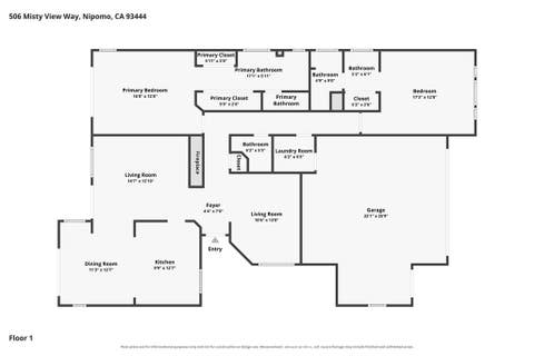 Tiny photo for 506 Misty View WAY, Nipomo, CA 93444 (MLS # PI26165335)