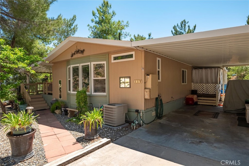 Discover an exceptional opportunity to embrace a serene 55+ lifestyle in the highly sought-after Stone Ridge Estates, nestled in the picturesque Warner Springs, CA. This charming 2-bedroom, 2-bathroom home offers an unparalleled blend of comfort, privacy, and affordability within San Diego County. The Monthly HOA fee of $372 also includes your water bill, trash bill, sewer bill, and all community amenties making senior living affordable. Warner Springs is known for its tranquil, rural setting, offering a peaceful escape from urban hustle and a distinct country feel. Step into a beautifully upgraded residence designed for modern living. The heart of the home features an open floor plan, seamlessly connecting living spaces, complemented by an upgraded kitchen and bathrooms, all adorned with elegant granite countertops. Natural light floods the interior through large bay view dual pane windows, offering picturesque vistas. Fresh paint throughout, both inside and out, ensures a move-in ready experience. This home boasts a truly unique and private setting within the community, with no immediate neighbors, providing an exclusive sense of tranquility. Enjoy the expansive, fenced-off yard, perfect for pets or gardening, offering great views and an amazing outdoor space ideal for entertaining guests or simply relaxing in the country air. Beyond the home, the Stone Ridge Estates community enriches your lifestyle with an array of exceptional amenities, including serene fishing ponds, a vibrant community center, a well-equipped gym area, a billiards room for leisure, scenic hiking trails, and a calendar full of monthly community events, fostering a strong sense of belonging and active living. This property represents a rare chance to enjoy a quiet, country feel while remaining super affordable for San Diego County, making it an ideal retreat for those seeking peace and convenience. This property will qualify for all types of financing including FHA, VA, Conventional loans. Please reach out with any questions.