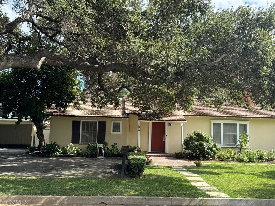 Welcome to a rare lease opportunity in the prestigious San Marino School District. This spacious single-story home combines timeless charm with modern upgrades. Located on a tree-lined street with manicured landscaping and a welcoming red door. An expansive patio and brick walkway create ideal spaces for entertaining.Detached office/studio offers flexibility for work, hobbies, or guests.Light-filled living room features wood floors and large windows throughout.Abundant natural light and serene views enhance every room. Formal and casual living areas are designed for both comfort and entertaining. Modern kitchen includes white cabinetry, stainless steel appliances, and recessed lighting. Ample counter space and seamless flow to dining and living areas. Three updated bathrooms with marble and tile finishes.Vanities and modern fixtures provide a spa-like atmosphere.Four generously sized bedrooms ensure comfort and privacy. A detached bonus room is perfect for an office, gym, or guest suite. Close to Huntington Library, Lacy Park, shopping, and Pasadena access.