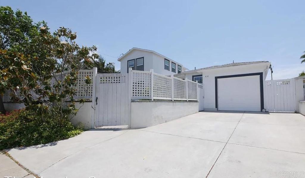 Elegant 3Bd/2Ba Coastal Retreat with Backyard & Garage in Ocean Beach! This charming home blends classic details with modern comfort just minutes from the sand, Sunset Cliffs & Newport Ave. Features include hardwood floors, open living room with fireplace, designer light fixtures, stainless steel appliances & wrought-iron accents. Two bedrooms downstairs offer direct access to the spacious backyard, while the full-floor master suite upstairs provides a private escape with fireplace, walk-in closet & spa-style bath with jet tub. Rare for OB, the home also includes a big backyard, oversized garage & a driveway perfect for off-street parking. Enjoy the best of beach living with shops, dining, and the ocean just steps or a short drive away!
