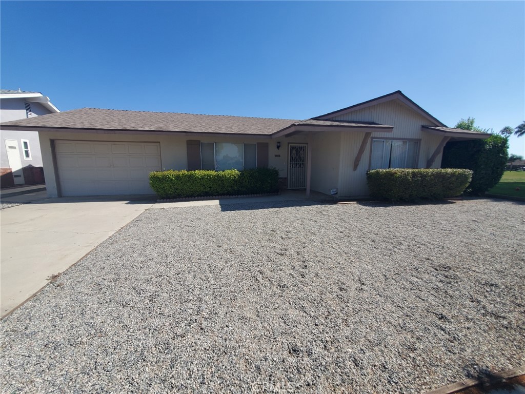 This is a very nice home located in the Senior community of Panorama Villiage 2 bedrooms 2 baths large closets and storage space Central heat and air attached single car garage with laundry hookups Easy care yards and covered patio Located on the golf course with beautiful views Community center offers a clubhouse, swimming pool, billiards room and hobby shop $1795 per month Applications to be issued to applicant directly from listing agent Only Coldwell Banker Kivett-Teeters applications will be accepted Please call 951-765-9509 for a appointment to view the home