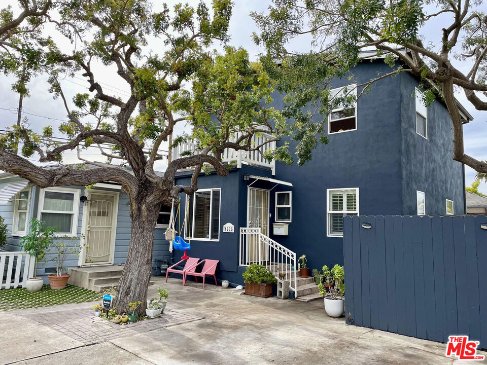 Two delightful Venice houses on one lot. Looking for flexibility? Great as a family compound or for partners. Live in one and rent the other or rent them both. Great location in quiet and convenient East of Lincoln neighborhood. The front unit, 1632 Penmar, is a traditional sunny 2 bedroom, 1 bath with a fenced yard and raised veggie bed. The interior features a large living room and open floor plan kitchen with breakfast bar and includes stacked washer/dryer. The back house, 1205 Appleton, is a two story, 2 bedroom 2 bath. Downstairs is the living room, kitchen and bathroom. The spacious kitchen features granite countertops, stainless steel appliances, plenty of cabinets, and dining area. Upstairs is the primary suite with a full bathroom and walk in closet plus the 2nd bedroom. The second floor also features a stacked washer/dryer, private balcony, and plenty of windows. The house is vacant and ready to go. Off the kitchen is a large private fenced patio with a roomy storage shed, plenty of room for bikes, surfboards, shade area for yoga, or kid's play area. This amazing location is minutes to Penmar Park, Penmar golf course, shopping and dining at The Penmar and Zinque, Whole Foods, Rose Ave and Lincoln Blvd restaurants and shops, Santa Monica and of course, Venice beach. Walgrove Elementary is nearby with their amazing native plants and veggie garden. 3 parking.
