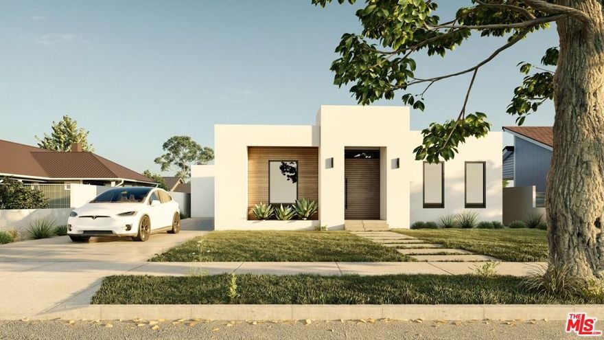 Step into this Bali-inspired modern oasis on a beautiful street in Westchester. This new home boasts a 4 bed, 3 bath main house, ADU and spacious entertainers back yard, complete with swimming pool, firepit and  outdoor shower. Step in through the front door to a grand, open plan living space, with 10 foot ceilings, custom cabinetry throughout and a warmness often missing from new construction. Due  to be completed mid April