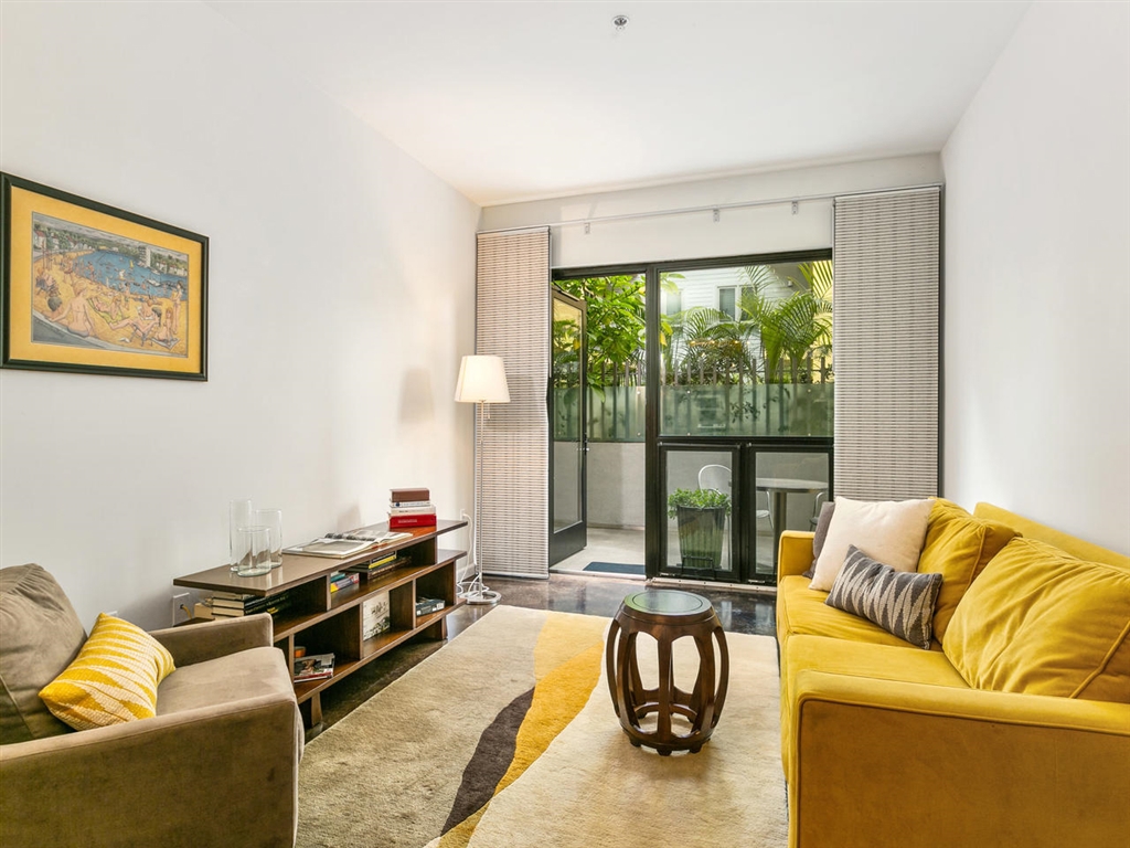 Chic urban living in a high amenity complex that makes living here feel like a vacation. This true 1 bedroom has an excellent layout w/ a large bedroom & high ceiling. It has tastefully been upgraded w/ a modern tiled surround shower & bath vanity (lucky you! not having to go through the HOA process to renovate), and an incredible master closet w/ organizer, all accented on stained concrete floors. One of the rare units w/ a true patio, perfect for hosting your guests. This is the best unit for sale now! Owner has meticulously cared for the home and invested in new paint and changed out the standard doors to modern sliders with frosted glass to give it a modern appeal. The stacked washer/dryer is newer and larger than the builder standard. The kitchen has a center island butcher block that offers extra storage (conveys with home but it is not permanent). Cortez Hill is known for it's quiet residential feel while being close enough to the hustle and bustle of it's sister areas: Little Italy, Gaslamp and etc. You will first notice the ease of parking on the street and the pet friendly blocks. The lovely Tweet Street park is directly across and you're also a hop, skip and a jump to Hillcrest and Balboa Park. Imagine all the wonderful restaurants and venues at your fingertip!! The unit comes with 1 assigned underground parking space and the area offers a F-permit available through City of SD, allowing permit holders to park in non-metered 2 hour street spots all day. (Permit only $14/yr., can have up to 4 vehicles permitted). Complex is VA approved!. Neighborhoods: Cortez Hill Complex Features: ,,,,,, Equipment: Dryer, Range/Oven, Washer Other Fees: 0 Sewer: Sewer Connected Topography: LL