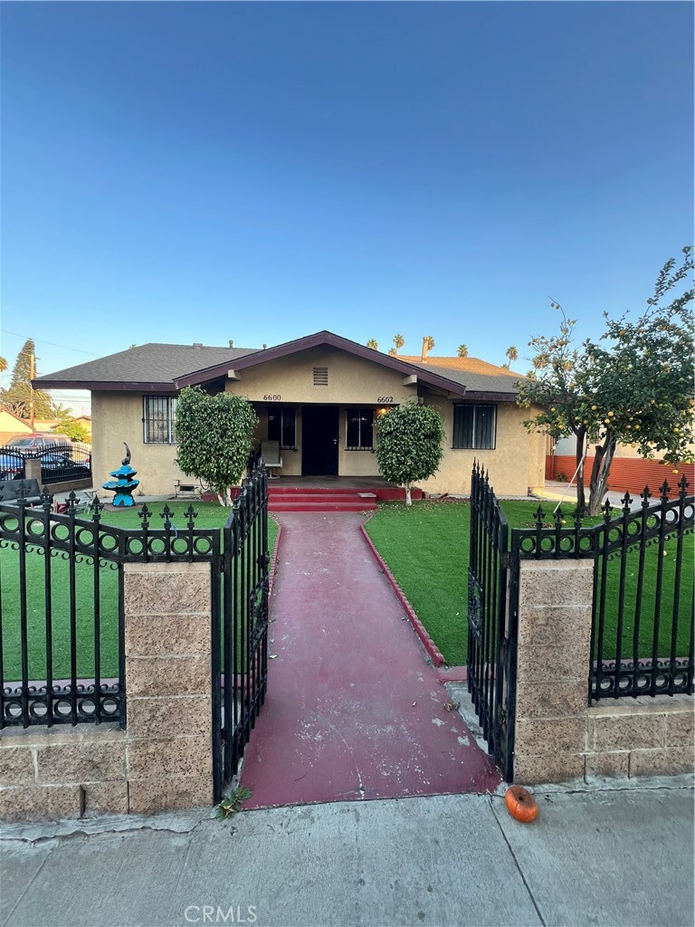 FULLY REMODELED 4-PLEX includes a Main house with 4 bedroom 2 bath - Rent $3243 (Sec 8), One 2 bedroom 1 bath - Rent $1970 (Sec 8), and TWO 1 bedroom 1 bath - Rent $1487 and $1492 (both Sec 8). A total rental income of $8,192 per month.
There are 3 covered garages and a total parking spaces for 8-10 cars with potential for ADU's. Buyer is to do their own due diligence and obtain any permits with the city!
With all tenants being section 8, this is a SOLID INVESTMENT PROPERTY waiting to be acquired. So don't miss out and submit your offer TODAY!