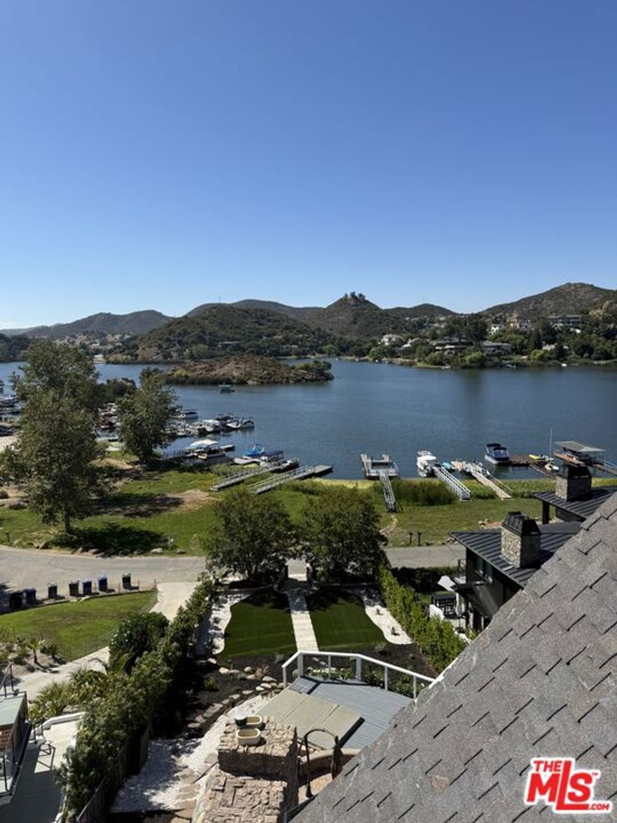 Here's Your Chance to acquire a premiere Lake Property that you can make your own! Incredible Opportunity! Upside Potential! The View is Perfection! Completely unobstructed like a postcard! This Unique and stylish residence is situated within the Main Gates of The Exclusive Guard-Gated Lake Sherwood Community, one of only 19 homes within the gates "on the lake," in the Southshore original community it also includes its own private dock. The home provides breathtaking views from every level, 4 bedrooms, and a bonus room. Just over 3000 square feet with multiple outdoor patio areas and a terraced deck featuring two outdoor fireplaces. The kitchen is equipped with stainless steel appliances, a Wolf range, and center island a breakfast bar. Enhancing lake lifestyle, the property boasts outdoor prep kitchen, a gourmet-fired pizza oven, a gas grill, a spa, a custom waterfall, and a spacious lawn. The entire lower-level functions as a large primary suite and spa like bath overlooking the beautiful tranquil lake. Located within the main gates of the exclusive Sherwood Country Club which offers a World Class, Championship Golf course, Tennis Courts, Pool, fitness amenities, dining and more! Live the vacation year-round lifestyle! Kayaks, boats fishing, Dining and more! Blue Ribbon schools nearby both public and private. Tons of upside potential for this home with expansive lot, with dock bring your own taste and create YOUR dream come true!
