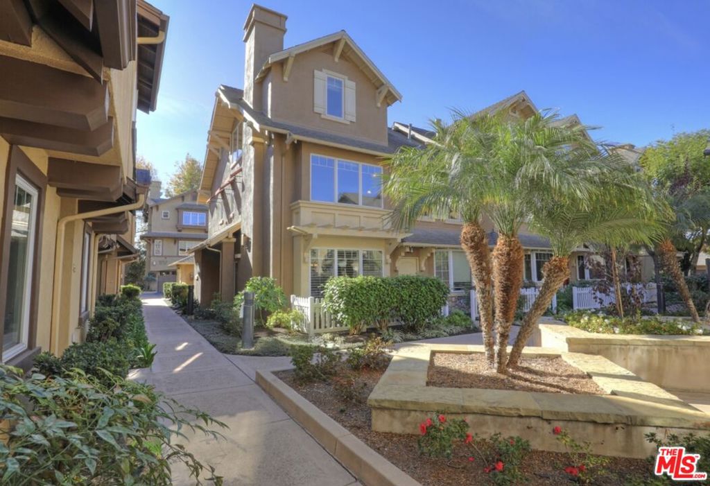 This is your opportunity to live in style at an incredibly affordable price! HOA makes your life easy by maintaining all exteriors and massively reducing your insurance payments. Come see this weekend and make your offer. This is a light-filled updated end-unit in the sycamore shaded HOA of Willow Creek. Homes in this desirable development known for its low density, good maintenance, and lovely setting, rarely come up. Spanning three levels, this home effortlessly combines sleek, contemporary design with everyday comfort, offering an ideal space for both relaxation and entertaining. With 1576 square feet, this is one of the best units in this exclusive development with an enclosed patioLight floods the home from two sides. The kitchen is ultra upgraded with quartz countertops, all newer LG appliances including a door-in-door smart refrigerator that makes craft ice, a gas range with double ovens, quiet dishwasher, built-in microwave, Pentair everpure drinking water system, beautiful cabinetry and lots of storage. Sliders open to the private patio with bbq. Relax by the fire in the spacious open concept living and dining area with Hubbardton Forge chandelier and large windows overlooking the beautifully landscaped common park area. There is also a large powder room on the first floor. The second level features the in-unit washer/dryer, two generously sized bedrooms and a nicely appointed full bathroom. Escape to the primary suite on the top level complete with an ensuite bathroom, walk-in closet and linen closet. It is one of only 2 units with AC!. There are plantation shutters, motorized shades and top of the line window coverings.This home is very close to UCSB, the fabulous Jonny D. Wallis park with playgrounds, soccer fields, basketball courts and skateboard park, Goleta beach, and is a 82 walk score to Old Town Goleta restaurants and shops!
