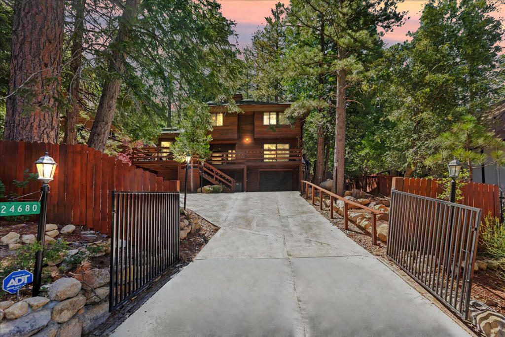 The Sounds of Silence......Built rock solid with architectural significance this custom residence in serene Fern Valley neighborhood was owned for 25 years by a master craftsman who meticulously added artful woodworking and cabinetry. 3 bedrooms plus office or 4th bedroom, 3updated baths, 4 decks overlooking nature's splendor.The ambience is romance to one's spirit.Towering trees seem to create intoxicating oxygen while the sounds of silence massage the senses.Truly one of a kind, one must physically experience the allure .... let your senses dance with the majesty of Mother Nature.