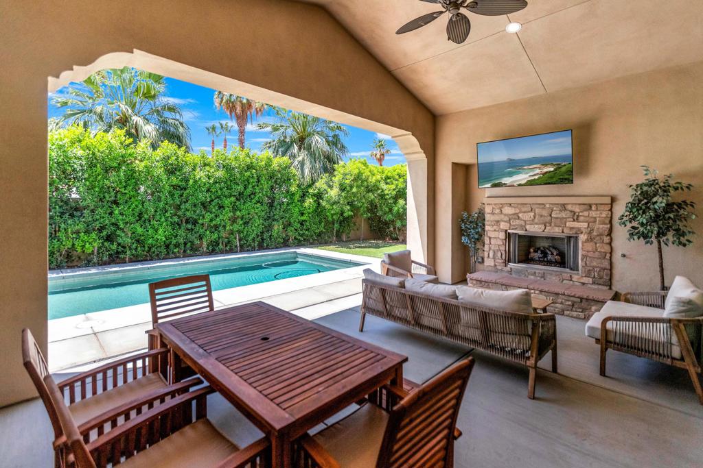 Luxury 4-Bedroom Retreat with Casita in PGA West, La QuintaWelcome to your perfect escape in the heart of PGA West, La Quinta. This expansive luxury rental offers the ultimate in comfort, privacy, and resort-style living. Featuring 3 spacious bedrooms, 4.5 bathrooms, with a separate private casita and en suite, there's room for everyone to relax in style.Enjoy seamless indoor-outdoor living with a sparkling pool, rejuvenating hot tub, and ample outdoor space ideal for entertaining, lounging, or soaking up the sun. Whether hosting an intimate gathering or simply enjoying a peaceful desert evening, the thoughtfully designed exterior offers it all.Inside, the home boasts elegant finishes, generous living areas, and a fully equipped kitchen perfect for seasonal living. Located within the prestigious PGA West community, you'll also enjoy access to world-class golf, dining, and breathtaking mountain views.This is more than just a rental--it's a luxury lifestyle experience.