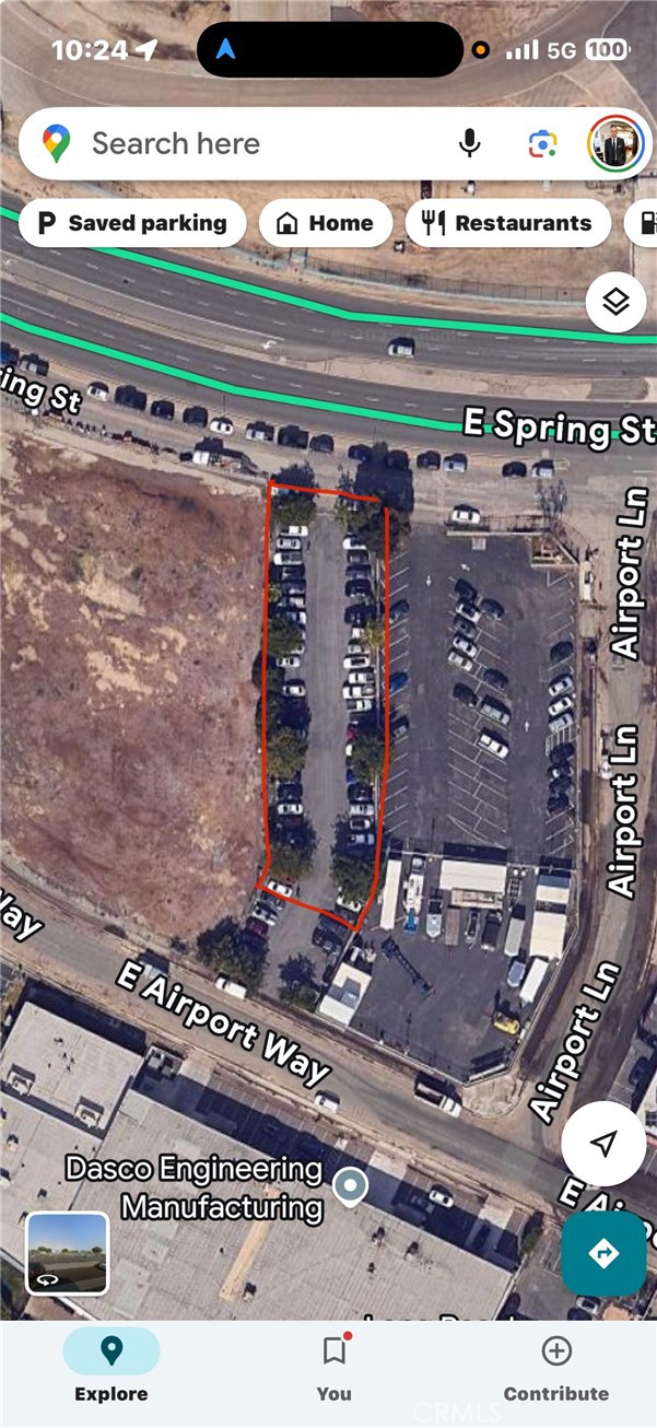 Paved property used as a parking lot for storage of overflow vehicles especially for car rental company servicing Long Beach Airport. You can enter the property either from Spring Street or Airport Way. Property is located adjacent to the San Diego Freeway. Lot size approximately 14,750 square feet. Monthly rental at $3,000.00
