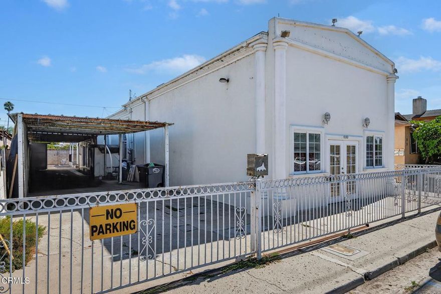 Excellent downtown Oxnard value-add with conversion upside! 400 N. Hayes includes a +/-1,250 SF church building plus two vacant apartments on a +/-4,791 SF lot. Current unit mix: (1) 2BR/1BA and (1) 1BR/1BA. Zoning is R2--multifamily allowed by right; church use permitted with a Special Use Permit. Buyer may explore converting the church building to additional apartment unit(s), subject to City of Oxnard approvals, permits, building/code compliance, and parking requirements (buyer to verify). All spaces are vacant, enabling immediate renovation and lease-up.Price: $925,000Highlights +/-1,250 SF church + (2) apartments (2BR/1BA & 1BR/1BA) R2 zoning: multifamily by right; church by SUP (verify) Conversion potential: church-to-residential opportunity (verify feasibility) +/-4,791 SF lot; infill location near the revitalizing Downtown Oxnard core Clean slate--every unit vacant for efficient repositioningNotes: Square footages, zoning/uses, density, and conversion feasibility to be verified by buyer. Property sold as-is.
