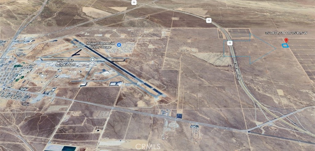 16651 20th St, Mojave, 93501
APN: 428-232-08
For sale is 2.5 acres M-1 vacant land on 20th St in Mojave not far from the Mojave Space Port, the Hyundai Test Track, and California City. This lot is off the grid.
Directions: Start at the Comfort Inn & Suites at 1385 CA-58, Mojave, CA 93505 and enter that address in the address section of your phone. Then add these GPS coordinates into the ending address: 35.066993, -118.096286. You will be at the north east (front) of the lot.
GPS Coordinates to the 2.5 acres:
Front on 20th St Rd:
NE: 35.066993, -118.096286
SE: 35.066121, -118.096262
Rear:
NW: 35.066975, -118.097345
SW: 35.066082, -118.097340