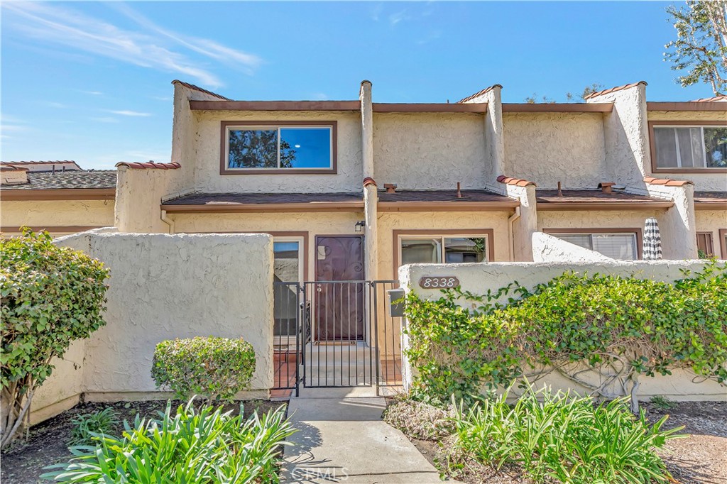 Move right into this tastefully modernized 3 bedroom 2-bathroom unit. The original owner is selling. The kitchen features new quartz counters, all new stainless-steel appliances, recessed lighting and a single sink and faucet. The dining area has a customized built in display case for additional storage. New vinyl plank flooring is appointed on the first level, along with new carpeting in the bedrooms and on the stairs. The home has updated paint throughout, new light fixtures, and more. The primary suite features vaulted ceilings, a new ceiling fan, his and hers closets, (a large walk-in closet, and a mirrored closet area). The garage is freshly painted and a has a tremendous amount of storage for all your household items. The community has a pool, spa, and tennis court for the outdoor enthusiast. The modernized lush landscape creates a sense of revitalization and calm. Located near shopping and schools at Rush @ Walnut Grove .