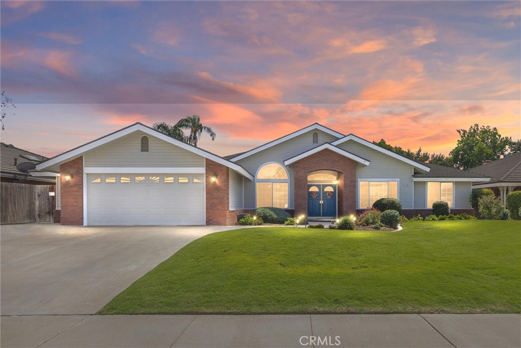 Beautiful custom-built 4B/2B, 2487 sq. ft. home with thoughtful upgrades throughout! The chef’s kitchen boasts granite countertops, marble backsplash, pull-out drawers, lazy Susan, large walk-in pantry, and matching KitchenAid appliances—plus a superior Bosch dishwasher. Refrigerator included! A newer roof with Cool Shingles was installed in 2023, offering buyers peace of mind and the benefit of a costly improvement already taken care of. Enjoy a spacious, well-manicured pool-sized backyard complete with two storage sheds that stay with the property. The living rm showcases a custom entertainment center designed for the space. An enclosed office easily functions as an oversized 4th rm, while durable wood-look tile flooring flows through most of the home, blending style with low maintenance. The luxurious primary bath offers a spa-like retreat with soaking tub & sleek glass-enclosed shower accented by gorgeous custom tile. This home has storage galore! This home is an exceptional find!