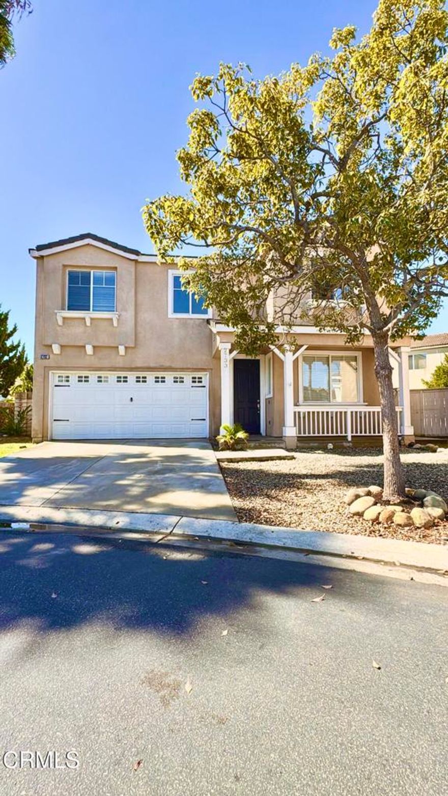 Located in this desired Channel Pointe community is this spacious 4 bedroom and 3.5 bath move in ready home!  Upon entering one is welcomed to a home that is light, bright and spacious.   New carpet and fresh paint throughout.  The expansive living room and family room provide ample room for family gatherings and enjoyment.  The kitchen is complete with a spacious island, featuring a walk -in pantry, built in microwave, and wood cabinetry which opens to the dining and family room area.  Spacious primary bedroom retreat with dual vanity sinks, separate soaking tub and shower/ and plenty of closet space. In addition, this property also features an additional bedroom with its own En Suite Bathroom.  On the second floor you will also find two additional bedrooms and a spacious loft that can be used as an office.  This beautiful home is situated on one of the largest lots in the community that provides extra privacy from neighbors,  it has beautiful stamped concrete and is ready for you to design and create your finishing touches for a beautiful low maintenance backyard.  This home also features 2 car garage with direct access from the home , plus on additional assigned parking on the street.   Channel Pointe features LOW HOA dues which includes a community  pool/spa, and playground toddler lot for year round entertainment.
