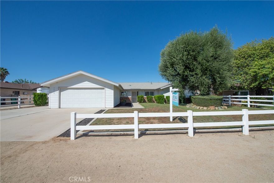Stunning View Home in Horse Town USA



Welcome to Norco, where breathtaking views and country charm come together. This spacious single-story home offers over 2,258 sq. ft. of comfortable living space, all set against panoramic vistas that stretch for more than 25 miles—including mountain views by day and dazzling city lights by night.



Inside, you’ll find an inviting open floor plan featuring a primary suite with its own ensuite bathroom, three additional bedrooms, a unique family room with a cozy brick fireplace, and a large living room perfect for relaxing or entertaining. The dining area flows beautifully into a chef’s dream kitchen, complete with upgraded countertops, cabinetry, and abundant storage.



Step outside to enjoy true country living: two storage sheds, a horse barn, and a corral make this home ideal for equestrian lovers. From the covered patio, savor incredible sunrises, sunsets, and starry nights.



Located near schools, parks, shopping, and entertainment—with convenient freeway access—this property offers the perfect blend of tranquility and convenience.



Come experience Horse Town USA and make this stunning view home your own!