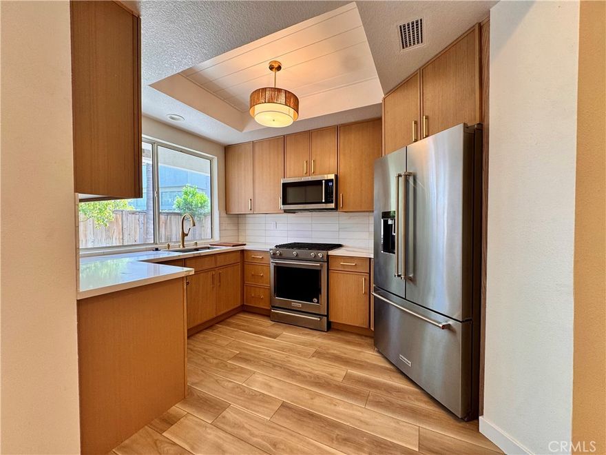 Exceptional Opportunity to Own in amazing Mirador Laguna Niguel!



Discover unparalleled luxury and modern living in this completely renovated, single-level condo located at 24974 La Pantera, nestled in one of the most premium locations within the coveted Mirasol community of Laguna Niguel. This move-in-ready gem offers a seamless blend of sophistication, comfort, and convenience, with no detail spared in its top-to-bottom transformation, crafted to meet the high standards of the California Association of Realtors and National Association of Realtors.



Step inside to find brand-new luxury vinyl flooring flowing throughout the open-concept living spaces, complemented by fresh interior paint and modern 10-foot ceilings that create an airy, expansive feel. The heart of the home is the fully remodeled kitchen, featuring sleek new cabinetry, state-of-the-art stainless steel appliances, and a stylish design perfect for both everyday meals and entertaining guests.



The living room is a showstopper, boasting a brand-new fireplace crowned with a mounted, modern TV, creating a cozy yet contemporary focal point. Large windows and sliding doors flood the space with natural light and open to a beautifully updated backyard — a private oasis with fresh landscaping, ideal for al fresco dining, relaxation, or hosting gatherings.



Both bathrooms have been meticulously redesigned with high-end fixtures and finishes, offering a spa-like experience. The generous primary suite features ample closet space and direct access to the backyard, while the second bedroom is equally inviting, perfect for guests or a home office.



Additional highlights include new electrical systems, energy-efficient lighting, and a one-car garage with new epoxy flooring for a polished look, plus a dedicated covered carport just steps from your door. The Mirasol community enhances your lifestyle with controlled access to a resort-style pool and spa, with HOA dues covering water and trash for added convenience.



Located minutes from top-rated schools, parks, shopping, dining, and easy access to freeways and toll roads, this condo offers the best of Laguna Niguel living. With its prime location, thoughtful upgrades, and rare combination of indoor-outdoor living, 24974 La Pantera is a once-in-a-lifetime opportunity to own a fully reimagined home in one of the area’s most sought-after neighborhoods. Schedule your private showing today and experience this masterpiece for yourself!