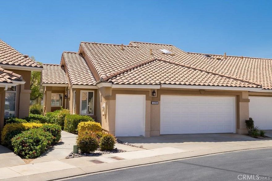 GORGEOUS, HIGHLY UPGRADED "SPYGLASS" Model CONDO Perfectly set in a Quiet Cul de Sac in Beautiful SUN LAKES COUNTRY CLUB, Southern California's Premier 55+ Active Adult Community. Located in the FAIRWAY VILLAS CONDO GROUP featuring an Open Floor Plan, Approx. 1477 SF, 2 BD + Large Loft, 3 BA, 2 Car + Golf Car Garage, LARGE Living Room w/Decorative Stack Stone Fireplace, Modern Kitchen w/Custom "Soft Close" Drawers, Granite Counter Tops & Breakfast Bar, Stunning Black Appliances, Custom French Doors w/built in shades lead to the back patio w/slated Patio Cover, Fruit Trees, Dining/Breakfast Nook, Earth Tone Upgraded Carpet & Tile, Large Loft w/full Bath w/Skylight, Large Primary Bedroom w/Walk In Closet and Bath, Separated Guest Bedroom and Bath rooms for comfortable privacy, Indoor Laundry w/Washer & Dryer Included, Newer A/C, Full Two Car Garage w/Golf Car parking area. Condo Residents enjoy a Private Pool and Spa for their use only, in addition to all other pools and Sun Lakes Amenities, FREE CABLE TV & INTERNET INCLUDED, Common Area Landscaping Service Included.The Amenities Include: Two 18 Hole Golf Courses - Championship & Executive, Driving Range, 2 On Site Golf Pro Shops, 3 Clubhouses, Grand Ballroom, 2 Restaurants, NEWLY EXPANDED & REMODELED LOUNGE, Indoor & Outdoor Pools, Bocce Ball, Tennis, Pickle Ball, All Types Of Clubs & Events - Endless Opportunities For New Friendships. AT SUN LAKES COUNTRY CLUB -EVERY DAY FEELS LIKE A VACATION!