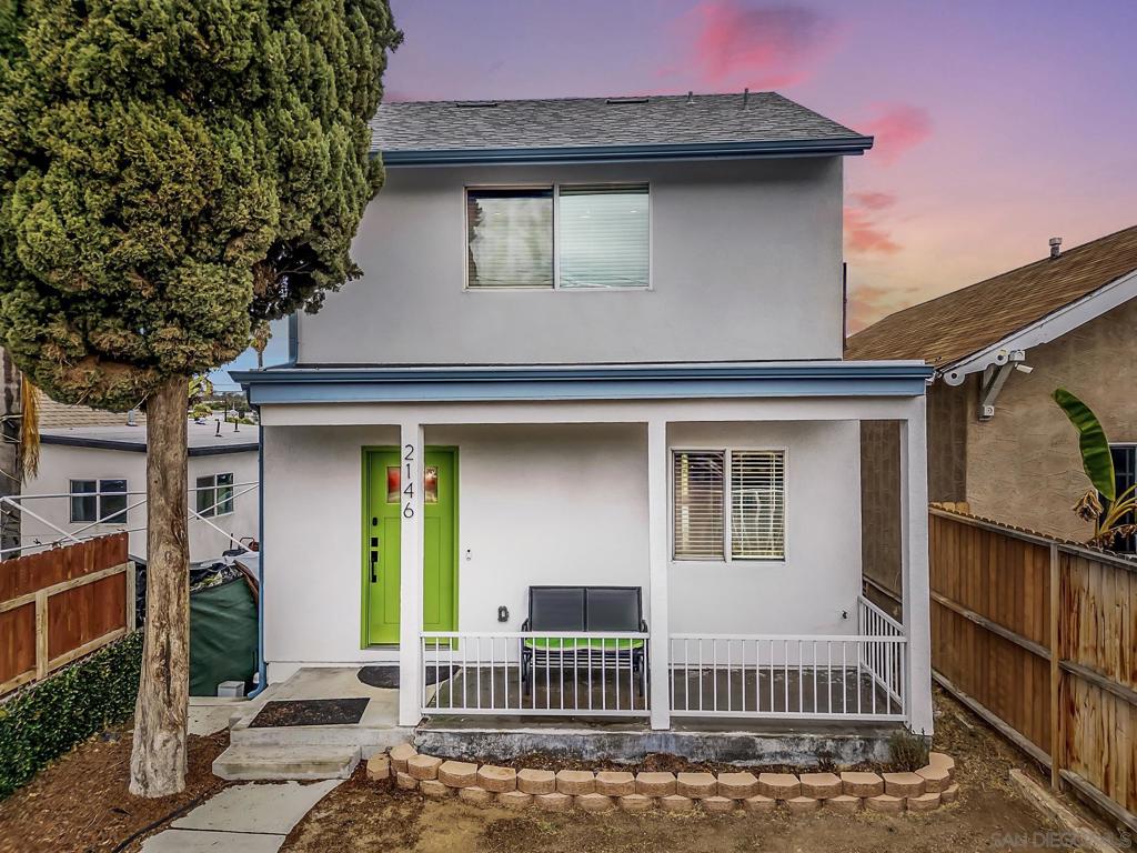 High-growth investment opportunity in Logan Heights, ideal for Investors & Builders. This centrally located dual-frontage property with alley access and gated parking on a level 3,422SF lot zoned RM-2-5 offers pre-approved plans for the construction of a detached ADU duplex, providing accelerated rental income potential. Currently, there is a completely remodeled turnkey 3BR/2.5BA detached 1,440SF home on the premises, with an estimated market rental value of $4,995 per month. The main house was fully rebuilt from the foundation up in 2023, retaining the original 1919 footprint. Eligible for Short-Term Residential Occupancy (STRO) licensing and Transient Occupancy Tax (TOT) registration, Buyer to confirm. The pre-approved plans, designed by SnapADU, include one detached duplex with two 1/1 units measuring ~400SF each to maximize density at three (3) rentable units on the premises. With these additions, the projected total rent after construction is up to $9,995 per month, adding two new income streams and supporting strong multi-unit cash flow. To bring this vision to life, leverage key bonus programs in place at this site by tapping into the Transit Area Overlay (TAO) and Transit Priority Area (TPA), Opportunity Zone and Promise Zone, Airport Influence Area (AIA), and Complete Communities Plan (Tier 3) unlocking ADU bonuses, transit-oriented development (TOD) density, parking relief, and fast track approvals. This strategic location grants immediate access to major economic hubs, allowing you to capture high-demand urban housing in a prime, high-growth corridor. Supported by nearby transit and central freeway reach to sustain durable occupancy near I-5, SR-94, and I-15 for rapid mobility to Downtown San Diego, Petco Park, Balboa Park, Naval Base San Diego, and Naval Air Station (NAS) North Island via Coronado Bridge, with amenity-rich arts & waterfront districts proximate. This flexible urban infill site provides potential tax incentives for savvy investors and drives maximum appreciation for your portfolio. Buyer to verify all provided information and intended use independently.