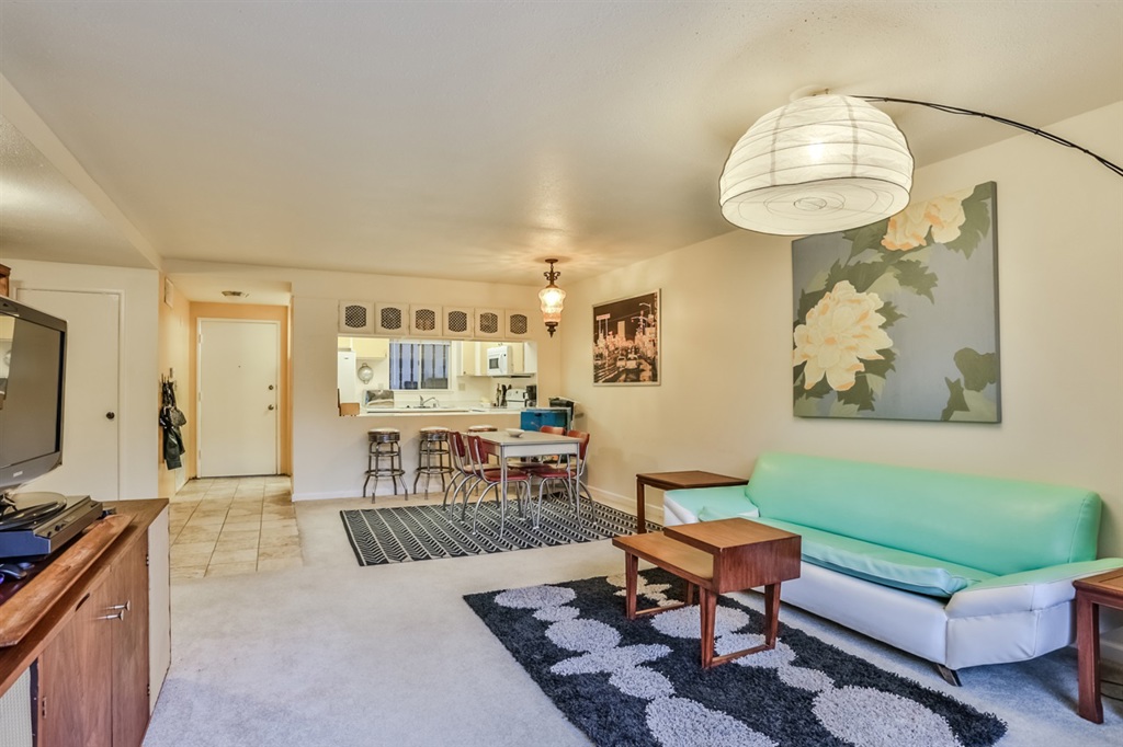Lowest priced 1 bedroom in Rancho Bernardo! Walking distance to the Rancho Bernardo Inn and across the street from the RB Swim and Tennis club. This one bedroom condo not only has plenty of interior space with a large family room and dinning area, it also has a fantastic private and tranquil patio that is perfect for entertaining. The patio is accessible from the master bedroom or the family room. No age restrictions, private washer/dryer. Owner is looking for new property, may need to lease back at COE Neighborhoods: Rancho Bernardo Complex Features: ,,,, Equipment: Dryer, Range/Oven, Washer Other Fees: 330 Sewer: Sewer Connected Topography: LL