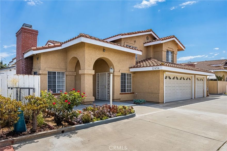 Welcome to this special four-bedroom, three- full bathroom home located in an exclusive gated community of only six residences.  This community rarely goes on the market. Set on a spacious lot. The expansive living spaces flow seamlessly as you step into the home has high ceiling in the living room and dining room. Perfect for everyday living and entertaining guest. The well-appointed kitchen, generously sized bedrooms, and thoughtful floor plan has a spacious room and full bathroom downstairs. Outside, the large back yard offers plenty of room to enjoy outdoor living that is spacious and has unlimited potential.  Nestled in a safe and private setting, this rare opportunity combines the tranquility of a small gated community with convenience of being close to dining, shopping, and major freeways. Don't miss your chance to own this spacious and beautifully maintained home in a desirable community. 

this home is truly a gem.