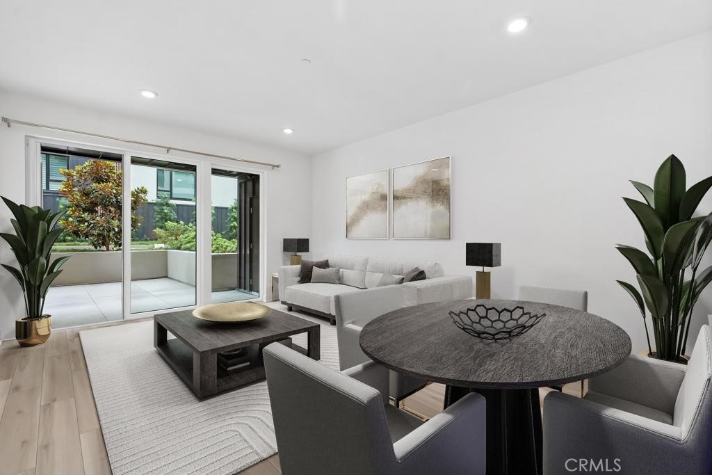 This newer, upscale one-bedroom plus den, two-bathroom residence blends modern luxury with urban convenience in the vibrant Lexington Central Park West community. The open-concept layout showcases a gourmet kitchen with GE appliances, a spacious island perfect for casual dining or entertaining, and a bright living area framed by floor-to-ceiling windows that bathe the space in natural light.
Enhancing the lifestyle, the home features an upgraded HVAC system with advanced air filtration and a reverse osmosis filter with UV light unit. Positioned away from the traffic along Jamboree Road, the residence offers a quieter interior location and an oversized private patio that creates a seamless indoor-outdoor living experience—ideal for relaxing or hosting gatherings.
The primary suite includes a spa-inspired ensuite with a large vanity, soaking tub, and glass-enclosed shower. A versatile den easily transforms into a home office or guest room, complemented by a second full bathroom for added convenience. Throughout, laminate flooring enhances the home’s warm, contemporary style.
Residents of Lexington Central Park West enjoy an impressive collection of resort-style amenities. At the center of the community is an expansive 8,000 sq. ft. clubhouse and recreation center, paired with a junior Olympic–sized saltwater pool, three outdoor spas, and private cabanas for lounging. Wellness and recreation options include a state-of-the-art fitness center, outdoor half basketball court, and pickleball court. For social gatherings, residents can take advantage of outdoor fireplaces, BBQ grills, and flat-screen TVs, while fun touches like foosball and ping pong tables create a vibrant community atmosphere. A gated dog park, outdoor workspaces, and EV charging stations further enhance convenience and lifestyle.
Located in the heart of Irvine, this home is just minutes from UCI, John Wayne Airport, world-class shopping, dining, and beaches—offering the perfect blend of comfort, convenience, and resort-inspired living.