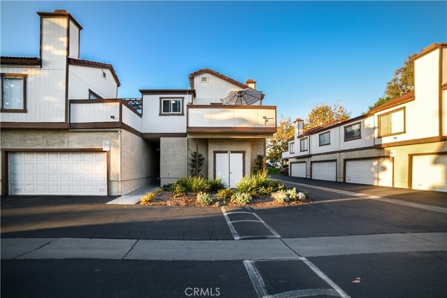 New Price Improvement!! Step into this stunning, move-in-ready 2-bedroom, 1.5-bath condo perfectly located in the heart of Ontario, now available at the fantastic new price of $478,000! Step inside and be captivated by the bright, open layout featuring vaulted ceilings, new vinyl plank flooring throughout, a cozy gas fireplace, and a formal dining area, all designed for effortless entertaining and daily comfort. The kitchen is a modern dream, completely remodeled with sleek quartz countertops, stainless steel appliances, and timeless white shaker cabinetry, offering ample storage and style. Both bathrooms have been beautifully updated with built-in cabinets, quartz countertops, and a refreshed bathtub/shower combo, creating a spa-like retreat. Enjoy the convenience of spacious bedrooms with mirrored closets, a private patio ideal for relaxing, and a 2-car attached garage. The beautifully maintained community provides a low-maintenance living experience, boasting amenities like a sparkling pool, spa, lush green walkways, and an HOA that covers water, sewer, trash, and community security patrol. If you’ve been searching for a beautifully renovated Ontario condo that combines comfort, prime location, and an incredible new value, this is a must-see—schedule your private tour today!