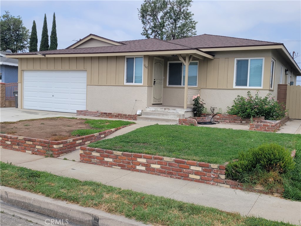 Recently remodeled SFR. Spacious rooms and large step down family room w/ fireplace. Fresh paint, new windows with new window coverings,new recessed lighting, new flooring, new Central Air & heat, new copper plumbing and water heater. Kitchen includes stove top, built in oven and microwave. New counter tops with custom sink & faucet. Spacious living room with a adjacent dining area. Indoor laundry with washer / dryer hook ups. Attached 2 car garage with ample storage space. Large rear yard and close to shopping, resturaunts, transportation, Kaiser Permanente Hospital and the 10 frwy. Clean & comfortable home for the growing family.