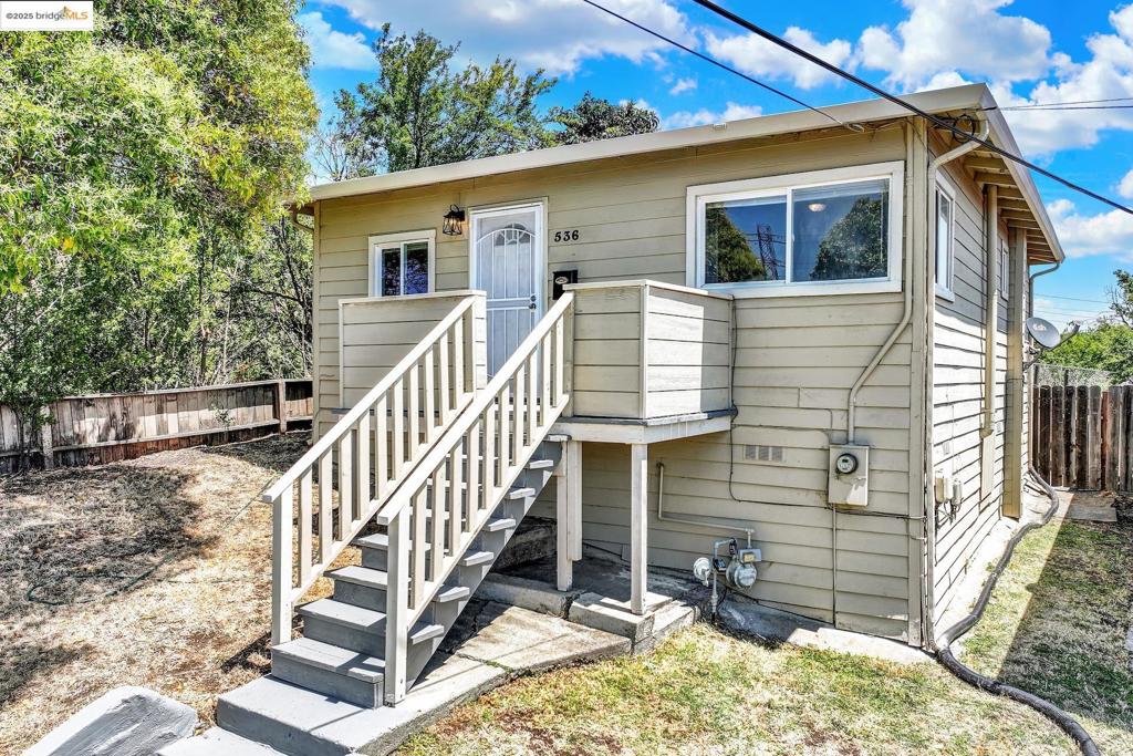 Beautifully Updated Home Close to the Water and Just Across from Mare Island. Enjoy living in this Cute 2 Bedroom 1 Bathroom Home. Just Across the Bridge from Contra Costa County. Home Features Updated Kitchen with Quartz Counters, Stainless Steel Sink, Gas Stove, Microwave Oven. There is a Window that Faces the Backyard. Updated Bathroom Includes Bathtub, Laminate Floors, Nice Vanity, Mirror and Lignting over Sink. One Bedroom Faces the Front.