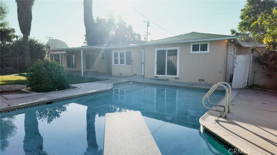 Highly Sought After Arcadia School District, Single Family, single story with Large Lot and Pool. This is a RARE Opportunity to acquire and live in Arcadia. This single family boasts huge privacy landscape in the front with U-Shape driveway providing ample parking, Street Parking is Allowed except on cleaning days. Located on Las Tunas there are million dollar homes all over and Med-Spa and Montessori next door. BRAND NEW ROOF 2024, BRAND NEW WATER HEATER 2025. THIS HOME IS MOVE IN READY!