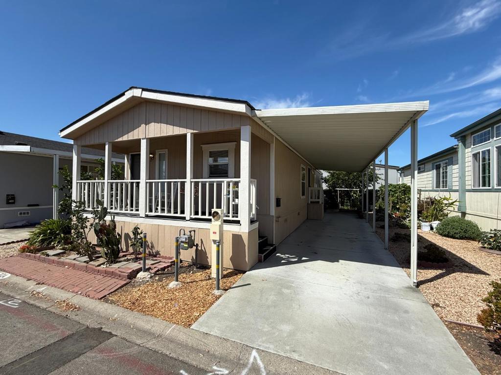 Explore this charming 2001 home located in the Adobe Wells Community. It offers approximately 1,040 square feet of space, featuring 3 bedrooms and 2 bathrooms. The living room and dining area boast laminate flooring, while the kitchen is equipped with a refrigerator, dishwasher, gas stove and oven, garbage disposal, and ceiling light. The master bedroom features linoleum flooring and a walk-in closet, with the guest bedrooms also having laminate flooring. The master bathroom includes a fan and linoleum flooring. Additional details include a backyard with 1 shed, a utility room with linoleum flooring, and a washer and dryer. The home is equipped with central heating and AC, along with double-pane windows. Conveniently located near freeways 237 and 101, as well as shopping and dining options, schedule your visit today!