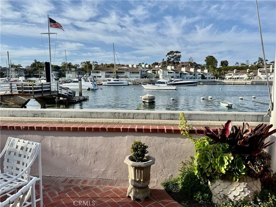 This beautiful North Bay front home is available starting October 1,  2025 for $11,000.00 a month including utilities , And summer, June, July and August 2026 are available high season for $18,000.00 for a month.  Relax by the water on a large brick patio overlooking the north bay water, boats, and city lights or enjoy  a stroll on the sidewalk that goes all around Balboa Island at the Waters edge. There is an inner patio with barbecue and seating area to relax or eat in the dining room or kitchen area. Kitchen has fantastic appliances, Viking range, dishwasher, and all the kitchen amenities you would need. The whole house is beautifully furnished with fireplace and flatscreen TV in the living room to enjoy. The three bedrooms and two bathrooms are exceptionally done with waterworks in the second bathroom makes this completely high end, or enjoy the open den that is designed to perfection with large sofa a cozy room with TV or a good book with a pullout bed. Includes a one car garage with washer dryer. Owner and Realtor are not responsible for the accuracy of the measurements. It has not been formally measured.