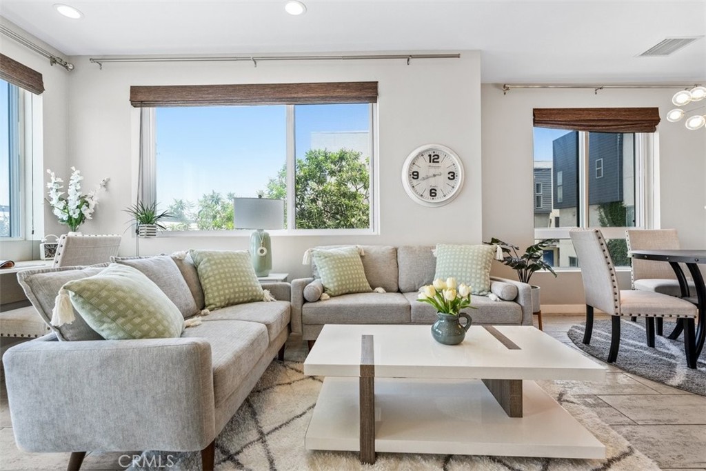 Upgraded Former Model Home – Builder sold it for $55K more than the same homes in the complex!
Originally sold on November 26, 2018, this well-maintained 7-years old former model home is packed with premium upgrades and exceptional design features including the floor molding at the entrance, full backsplash to ceiling in kitchen, custom window covers, water proofing wall up to ceiling in all 3 bathrooms, crown molding and gorgeous wall molding in master bedroom, built-in organizer in master closet, tile and laminate flooring throughout. Located in a prime spot within the community, highlighting its superior quality and appeal.
The open-concept second floor is the heart of the home, featuring a stylish kitchen, a dry bar with wine cooler, dining area, powder room, home office, and a spacious living room that flows out to a private L-shaped balcony—perfect for outdoor dining, relaxing, or container gardening.
Two generously sized bedrooms with en-suite bathrooms offer privacy and comfort, while the 2-car side-by-side garage adds convenience. Enjoy the cost-saving benefits of a paid-off solar system, and take advantage of community amenities including ample guest parking and a dedicated dog-friendly area.
This is a rare opportunity to own a former model home that combines thoughtful design, energy efficiency, and standout value.