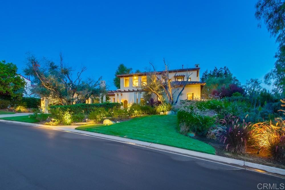 Exquisite Luxury Home in The Crosby Welcome to this stunning residence in the prestigious Crosby community, offering timeless elegance, refined upgrades, and breathtaking golf course and mountain views. Step inside to a fully remodeled gourmet kitchen featuring marble countertops, high-end appliances, and custom cabinetry, designed for both everyday living and entertaining. The home is filled with warmth and sophistication, boasting European oak floors throughout, multiple fireplaces in the family room, living room, master suite, and private office, and abundant natural light streaming through French doors in nearly every room. The expansive master retreat offers a serene escape with a spacious spa-like bath, while upstairs you’ll find additional bedrooms and a large loft providing flexible living space. A private office with French doors opens to the charming front courtyard, perfect for working or relaxing. For guests, a separate guest house offers privacy and comfort. Outdoors, enjoy peaceful elegance surrounded by lush greenery, including mature olive and fig trees, and multiple spaces for dining and entertaining. The backyard oasis opens to the golf course, where sweeping views of the fairways and mountains create a one-of-a-kind setting. This home is a rare opportunity to experience luxury living at The Crosby—where timeless design, resort-style amenities, and natural beauty converge.