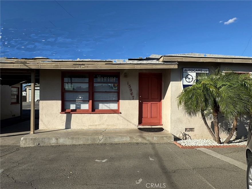 Triplex-Property Mixed-Use Opportunity –All 3 unit of properties 15937 ,15943 and 15947 Amar Rd , these properties need Concurrent Escrow Closing: These properties are sold together, ensuring a streamlined transaction and enabling cohesive planning for future use. This is a one-of-a-kind opportunity to acquire Triplex versatile mixed-use properties is strategically located on a shared lot, offering unparalleled potential for business and development. C2 zoning, perfect for investors or visionaries, these properties boast seamless integration and zoning flexibility, making them a powerhouse of opportunity. Key Features: Shared Lot Advantage: Both properties occupy a shared lot, optimizing space and enhancing connectivity for diverse purposes. Mixed-Use Zoning: Ideal for a variety of uses, including retail shops, professional offices, mechanical workshops, light industrial warehousing, or storage facilities. Prime Location: Situated in a high-visibility area with excellent access to foot and vehicle traffic, providing unmatched exposure and convenience. Future-Ready Investment: The combination of two properties on one lot offers immense development potential and opportunities for increased returns. Complementary Synergy: Together, these properties form a dynamic hub, ideal for creating an interconnected space that serves multiple industries or sectors. Whether you're looking to establish a multi-functional business center, develop a thriving retail hub, or maximize industrial and storage operations, these properties deliver the perfect foundation. Don't miss this rare opportunity to secure these properties with endless potential. ********Public record information provided by third party. Buyer to verify public record, including but not limited to permits, lot size, number of rooms or square footage. Buyers to assume investigation of public record.********DRIVE-BY ONLY, PLEASE DO NOT TENANT. NO EXCEPTION. Property will be shown with an accepted offer