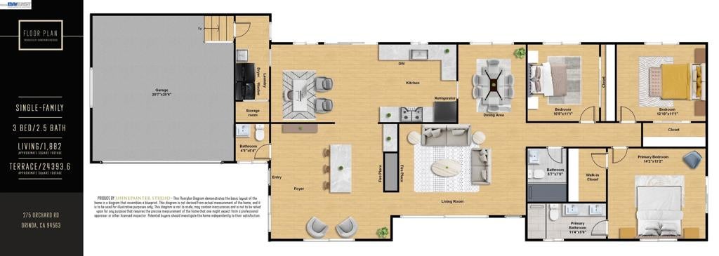 275 Orchard Rd Rd, Orinda CA 94563