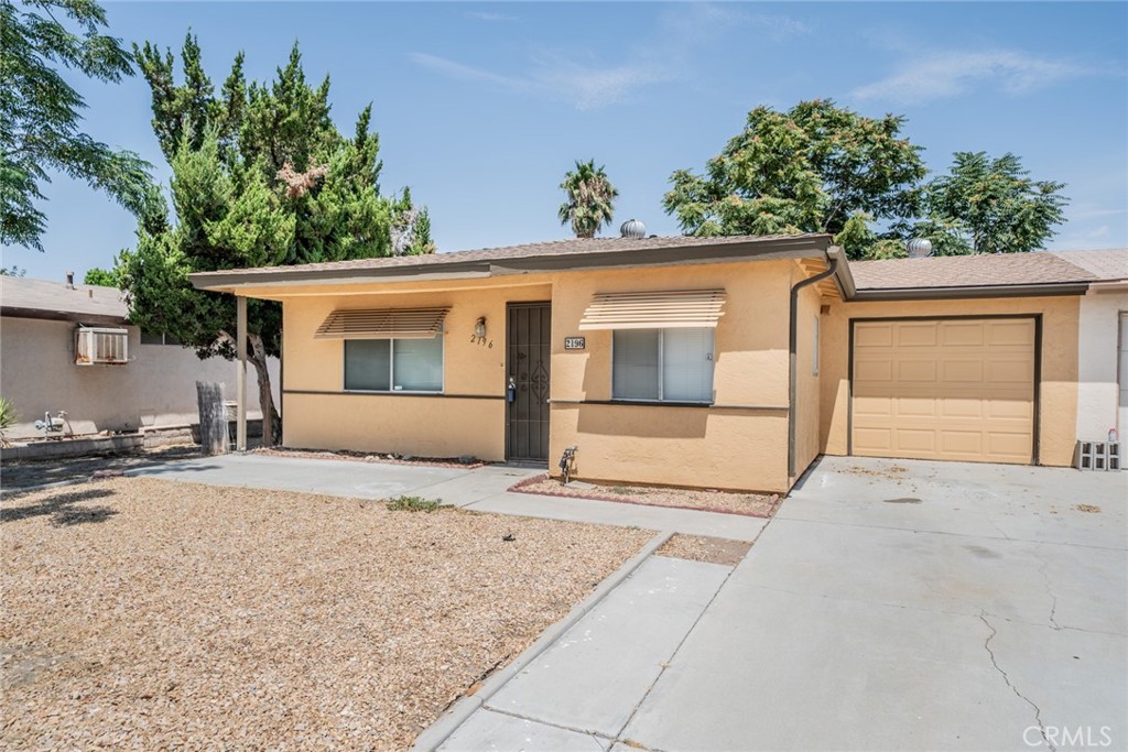 Welcome to this delightful single-story home in a peaceful 55+ community, offering both comfort and convenience. Freshly painted with brand-new wood laminate flooring, this move-in ready gem is designed for easy living.
Step inside to a spacious living room filled with natural light from the large picture window. The cozy kitchen and breakfast nook face the front of the home, offering a warm neighborhood view. For everyday ease, the laundry area includes washer and dryer hookups plus abundant storage.
While the home is ready to enjoy as-is, it also provides the perfect opportunity to add your personal touch and style. The enclosed patio off the bedroom creates a relaxing retreat or bonus space for quiet enjoyment. A one-car attached garage with direct kitchen access adds convenience, while the low-maintenance landscaping allows for more time to do what you love.
Additional highlights include central air and heating, a private backyard storage shed, and a location close to shopping, dining, entertainment, and Soboba Casino.