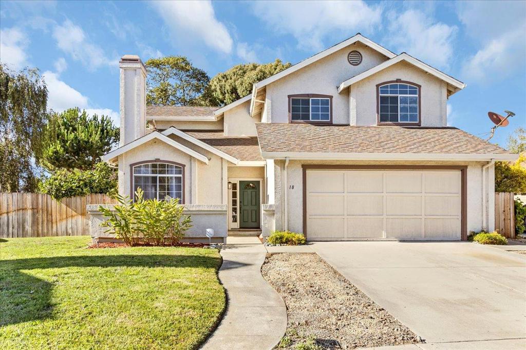 Discover the best of Salinas living in this spacious 4-bedroom, 2.5-bathroom home located in the desirable CreekBridge neighborhood. Boasting 2,191 sq ft of living space on an expansive 8,070 sq ft lot, this is the ideal family home with plenty of room to relax and entertain. The property is conveniently close to schools, parks, shopping, and all the wonderful amenities the community has to offer. Step inside to find a light-filled interior featuring newly installed carpet and fresh paint throughout. The main living areas showcase the home's original character with newly refinished parquet flooring. The bathrooms have been thoughtfully updated with new floors, showers, toilets, and light fixtures, giving them a refreshed and modern feel. Outside, enjoy landscaping that includes a Pomelo tree, a fig tree, and fragrant Hawaiian white ginger, perfect for those who love gardening or simply relaxing in an outdoor space. With its modern updates, classic charm, and a prime location close to everything, this home is ready to welcome you!