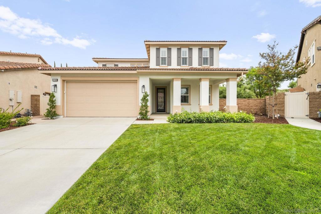 Welcome to a stylish, newly remodeled 5-bedroom home in the gorgeous wine country of Temecula. Nestled high in a quiet cul-de-sac exclusive Morgan hill, this beautifully appointed home has everything. On the lower floor, a completely new gourmet kitchen with sleek black cabinets and quartz countertops gives the kitchen an “Instagram picture” look. A Sub-Zero refrigerator, Forno Italian stove/oven, under-counter microwave, walk-in pantry and a 30+ bottle wine fridge will make you want to spend time in your new chef’s kitchen. The lower level has a family room with cool, updated fireplace, black cabinets, open shelving and LOTS of windows looking out at the massive backyard and pool. There’s all new high-end flooring throughout, extending into a separate GUEST CASITA with its own private mini kitchen with quartz countertops, full-size refrigerator and sink, bedroom and updated bathroom- perfect for multi-generational living! The yard is an oasis with “beach entry” swimming pool with baja shelf and spa, perfect for relaxing on a warm summer day. The yard comes complete with everything you need for spectacular outdoor gatherings. A BBQ island includes a built in BULL BBQ, refrigerator and utensil storage with bar. This home also has an OWNED, 29 panel SOLAR SYSYEM for low or no electric bills depending on your individual usage. The huge 3 car tandem garage has an epoxy floor, storage above and even a TESLA Charging System included. This is your chance to move right into a home that is luxurious and needs absolutely nothing. See for yourself in person.