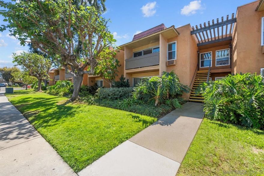 Turn-Key Condo in Prime College/Del Cerro Location! This beautifully maintained second-floor condo offers style, comfort, and convenience in one of San Diego’s most accessible neighborhoods. Features include tile and laminate wood flooring, updated kitchen w/ granite countertops, newer cabinets, and fully renovated bathrooms. Enjoy a private balcony, wall A/C, in-unit full-size washer/dryer, and two tandem parking spaces. The pet-friendly complex offers a pool, BBQ area, and two dog parks!  Just 2.5 miles from SDSU with easy freeway access and walking distance to restaurants and the Alvarado trolley station.