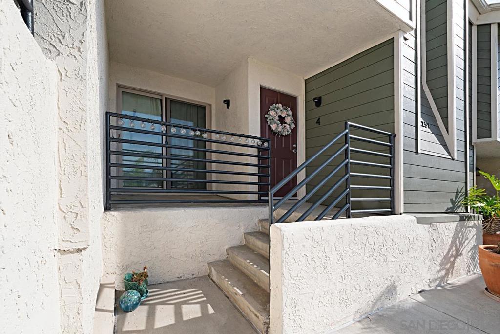 AMAZING LOCATON IN POINT LOMA/OCEAN BEACH!!! This 1,120 sq ft Bay Pointe Townhome is the larger 2 bedroom/2 bath floorpan this complex has to offer and is located at the very top level of the complex with views of the water!!! As you enter the 1st floor, you will find the large primary bedroom w/new flooring. It features an ensuite bath including dual vanities & granite counters w/lg double closets. Enjoy your morning coffee on the balcony right outside your bedroom through the glass sliding door. The 2nd story features an open & airy floorpan featuring tall, vaulted ceilings. Take in the ocean breezes and natural light from the large windows in the living room w/gorgeous views facing west to the ocean! The kitchen features NEW black stainless steel KitchenAid double oven/range, microwave oven, dishwasher, granite countertops and opens to the living room & dining area, PERFECT for entertaining! The 2nd bedroom and full bath is also located upstairs (bonus storage space in attic!). This turnkey home is newly painted and the in-unit laundry conveys. 2 designated parking spots are also included (1 in gated garage). Pet friendly! This Point Loma Heights location has easy freeway access & is minutes away to Ocean Beach, Dog Beach, San Diego Bay, Liberty Station, Airport, Downtown and the city's best restaurants! AMAZING LOCATON IN POINT LOMA/OCEAN BEACH!!! This 1,120 sq ft Bay Pointe Townhome is the larger 2 bedroom/2 bath floorpan this complex has to offer and is located at the very top level of the complex with views of the water!!! As you enter the 1st floor, you will find the large primary bedroom w/new flooring. It features an ensuite bath including dual vanities & granite counters w/lg double closets. Enjoy your morning coffee on the balcony right outside your bedroom through the glass sliding door. The 2nd story features an open & airy floorpan featuring tall, vaulted ceilings. Take in the ocean breezes and natural light from the large windows in the living room w/gorgeous views facing west to the ocean! The kitchen features NEW black stainless steel KitchenAid double oven/range, microwave oven, dishwasher, granite countertops and opens to the living room & dining area, PERFECT for entertaining! The 2nd bedroom and full bath is also located upstairs (bonus storage space in attic!). This turnkey home is newly painted and the in-unit laundry conveys. 2 designated parking spots are also included (1 in gated garage). Pet friendly! This Point Loma Heights location has easy freeway access & is minutes away to Ocean Beach, Dog Beach, San Diego Bay, Liberty Station, Airport, Downtown and the city's best restaurants! Equipment: Dryer, Range/Oven, Washer Sewer: Sewer Connected Topography: GSL