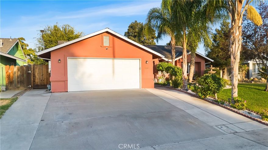 Welcome to this beautifully maintained 3-bedroom, 2-bathroom home that offers the perfect blend of comfort, sustainability, and convenience. Nestled in a quiet neighborhood, this move-in-ready property boasts a functional floor plan with plenty of natural light throughout. Enjoy lower utility bills with a fully paid solar system. Home also comes with a water filtration system and a spacious backyard featuring mature fruit trees, perfect for relaxing evenings or entertaining guests.